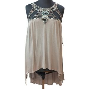 Free People Vision Quest Boho Tunic Top SKUW654